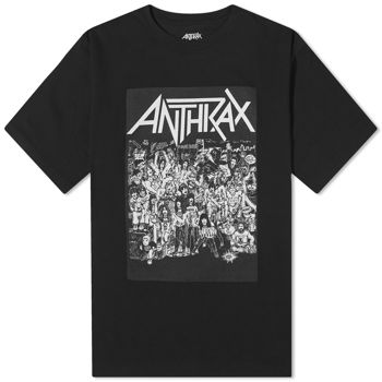 Neighborhood Anthrax No Frills T-Shirt 232PCNH-ST02S-BLK