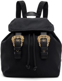 Jeans Couture Pin-Buckle Backpack