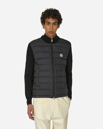 Moncler Padded Cotton Zip-Up Cardigan 9B00020M1115 999