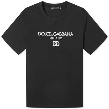 Dolce & Gabbana Logo Crew Neck T-Shirt G8PD7ZG7B9X-N0000