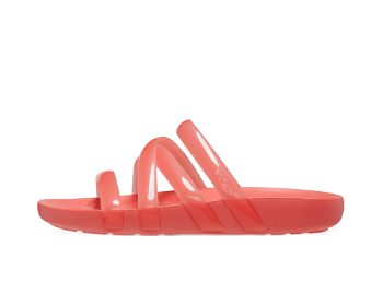 Crocs Splash Glossy Strappy Slides 208537-6VT