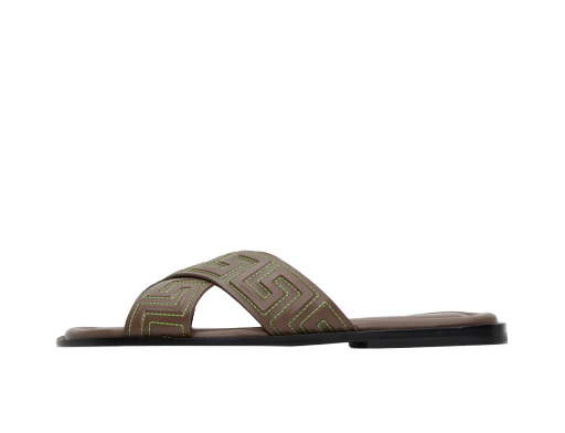 Sneakers και παπούτσια Versace Greca Sandals "Brown" Καφέ | 1005770 1A05954