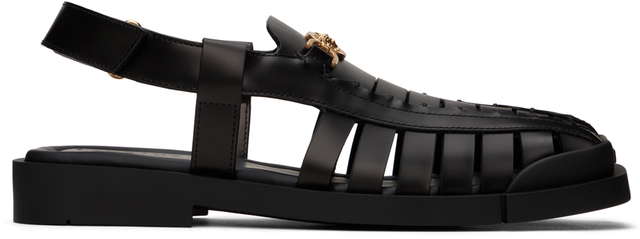 Sneakers και παπούτσια Versace Black Medusa '95 Sandals Μαύρο | 1014821_1A09912