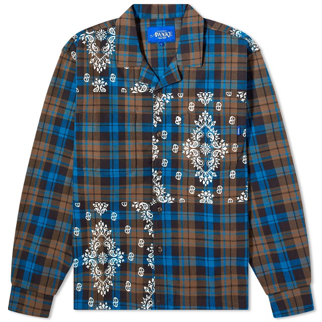 Paisley Flannel Vacation Shirt