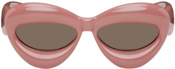 Loewe Pink Inflated Cat-Eye Sunglasses LW40097I 192337140112