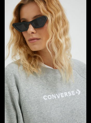 Converse Wordmark Fleece Crew Neck Sweatshirt 10023716.A02
