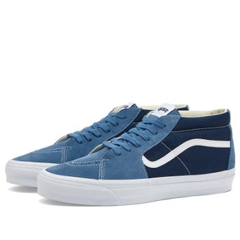 Vans Sk8-Mid Reissue 83 Sneakers in Navy, Size UK 10 | END. Clothing VN000CQQSN0
