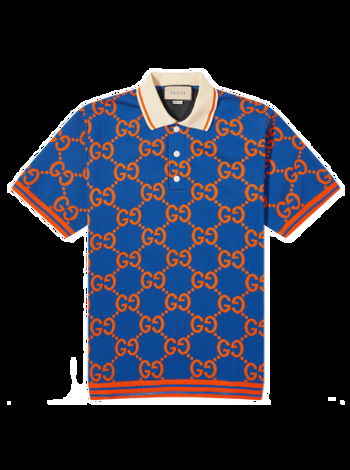 Gucci Jumbo GG Polo Shirt Blue 752173-XJFSO-4102