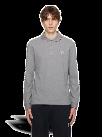 Moncler Patch Long Sleeve Polo I20918B7010084556