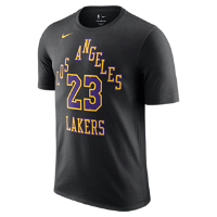NBA LeBron James Los Angeles Lakers City Edition - Černá