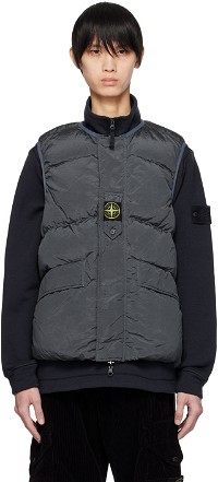 Quilted Reversible Down Vest