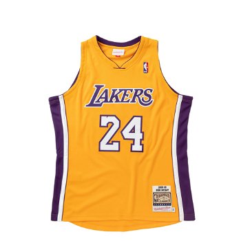 Mitchell & Ness NBA AUTHENTIC JERSEY LOS ANGELES LAKERS 2008-09 KOBE BRYANT #24 AJY4CP19009-LALLTGD08KBR