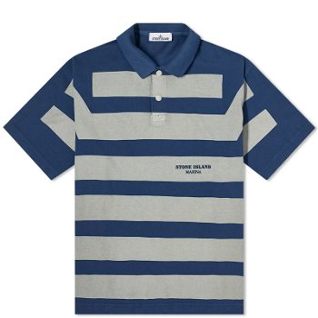 Stone Island Marina Stripe Polo Shirt 8015221X4-V0127