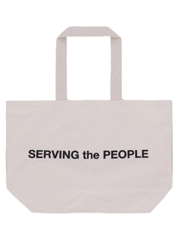 Serving the People Logo Tote Bag STPF22TOTE NATURAL