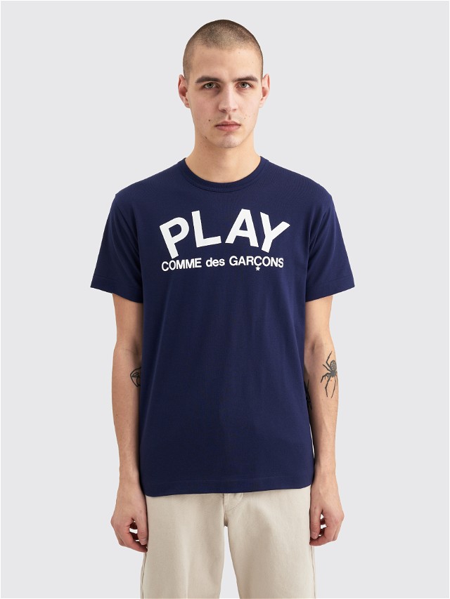 Play Logo T-shirt Dark Navy