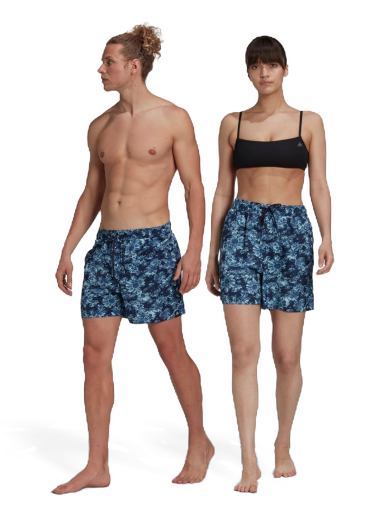 Short Length Graphic Swimshorts