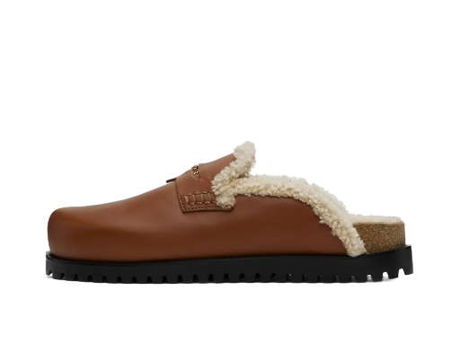 Sneakers και παπούτσια Versace Shearling Medusa Mules Καφέ | 1010280_1A08581