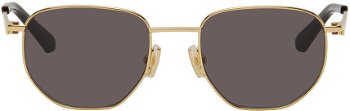 Bottega Veneta Round Sunglasses BV1301S-001