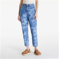 Mom Jean Ultra High Tapered Jeans Denim Medium
