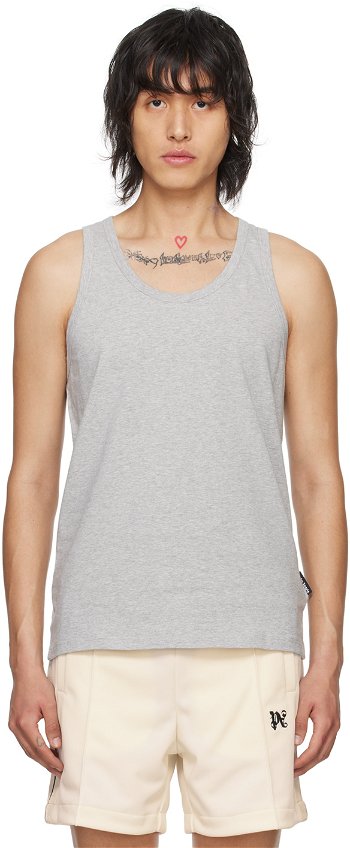Palm Angels Essential Tank Top PMUE002C99FAB0020808