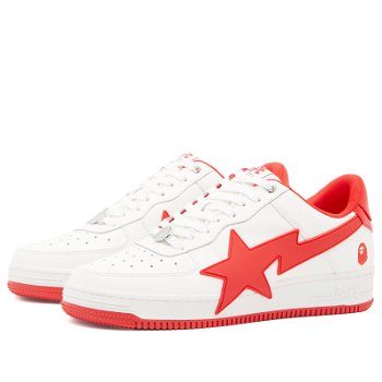 BAPE A Bathing Ape Bape Sta OS in Red, Size UK 7 | END. Clothing 001FWK201314M-RED
