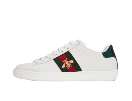 Sneakers και παπούτσια Gucci Embroidered Bee Ace Sneakers 'White' Λευκό | 431942 02JP0