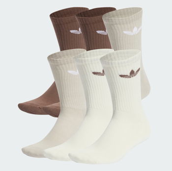 adidas Originals Trefoil Cushion Crew Socks –⁠ 6 pairs IT7570