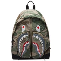 Layered Line Camo Shark Day Backpack