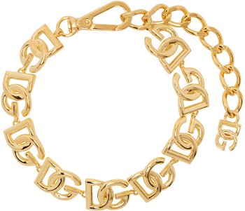 Dolce & Gabbana Gold 'DG' Choker WNO4S1 W1111