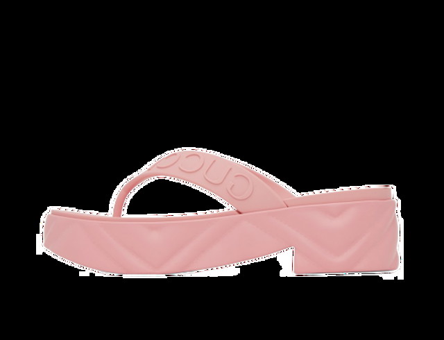 Thong Platform Sandals "Pink"