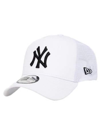 New Era Essential New York Yankees MLB Trucker Cap 12285467.WHITE