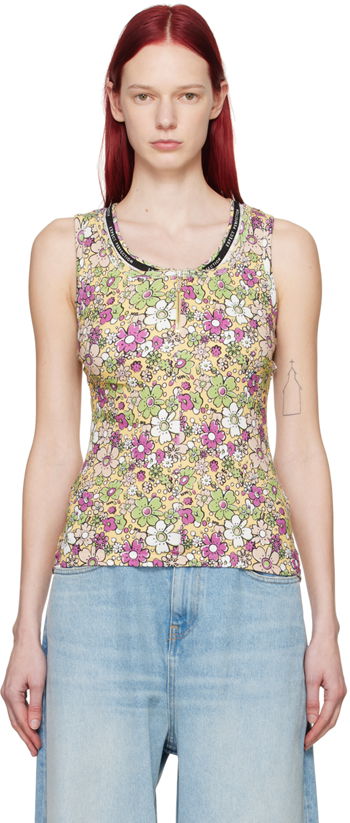 Martine Rose Floral Tank Top MRSS24-634B