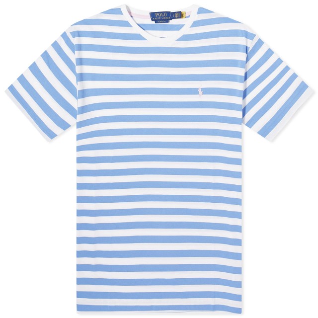 Stripe T-Shirt "Summer Blue/White"