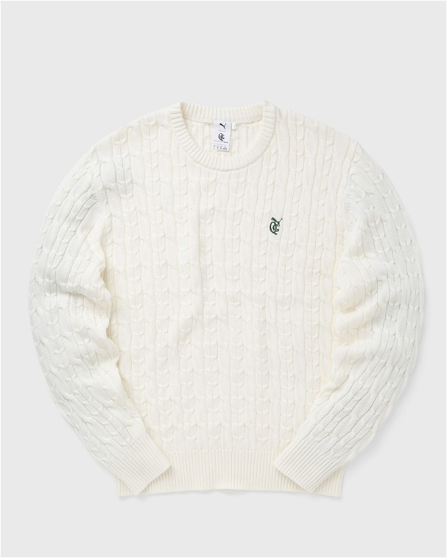 QGC x CABLE KNIT SWEATER