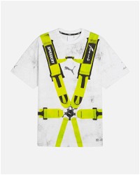 A$AP Rocky Seatbelt T-Shirt White / Lime Pow