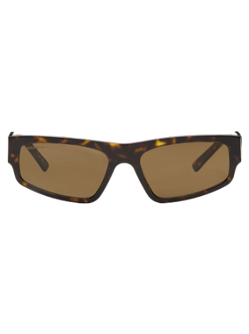 Balenciaga Rectangular Sunglasses "Tortoiseshell" BB0305S-002