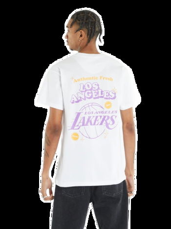 Mitchell & Ness NBA Merch Take Out Tee BMTRINTL1234-LALWHIT