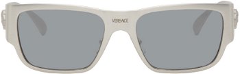 Versace Silver Rectangular Sunglasses 0VE2262 8056597942485