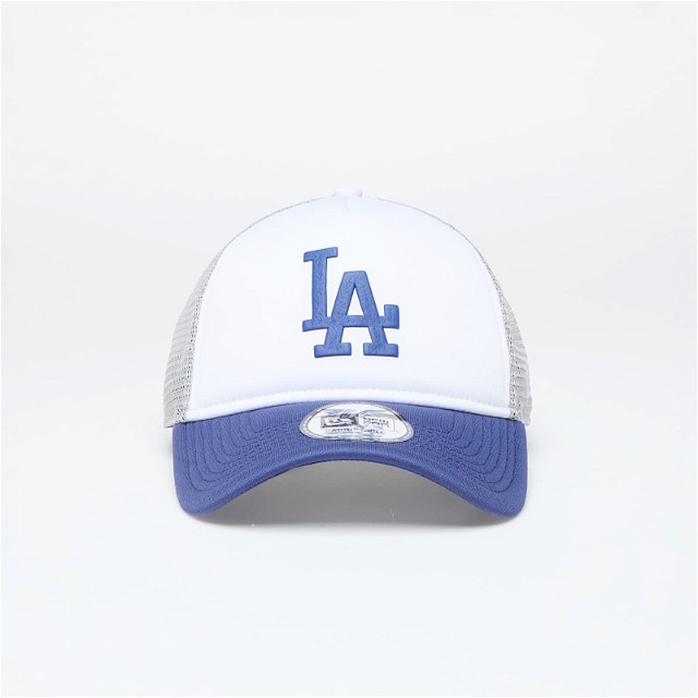 Cap Los Angeles Dodgers 9FORTY Trucker Cap Dark Royal/ Gray