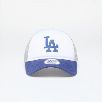 New Era Cap Los Angeles Dodgers 9FORTY Trucker Cap Dark Royal/ Gray 60503524