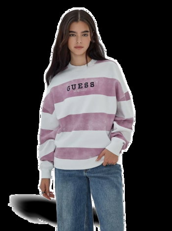 GUESS Originals Striped Sweatshirt W4RQ18KBJ31