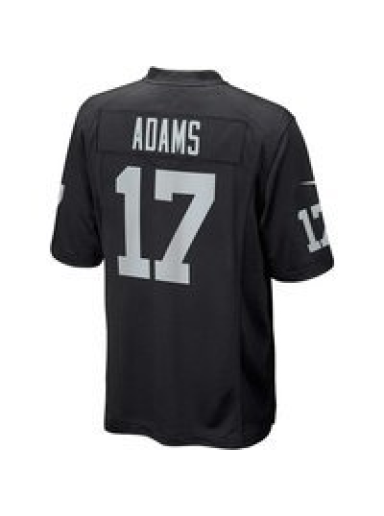 NFL Las Vegas Raiders Davante Adams 17 Home Game Jersey