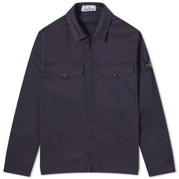 Stone Island Men's Stretch Cotton Double Pocket Shirt Jacket 801510812-V0020