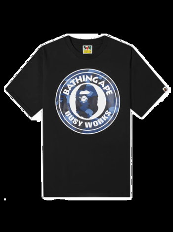 BAPE Colour Camo Busy Works T-Shirt Black/Navy 001TEJ301014M-BLKNVY